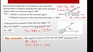 1 Directed angle   sec 1 trig