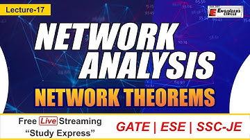 Network Theorems - Maximum Power Transfer Theorem | GATE/ESE/SSC-JE 2022 | EE/ECE/EEE/EI