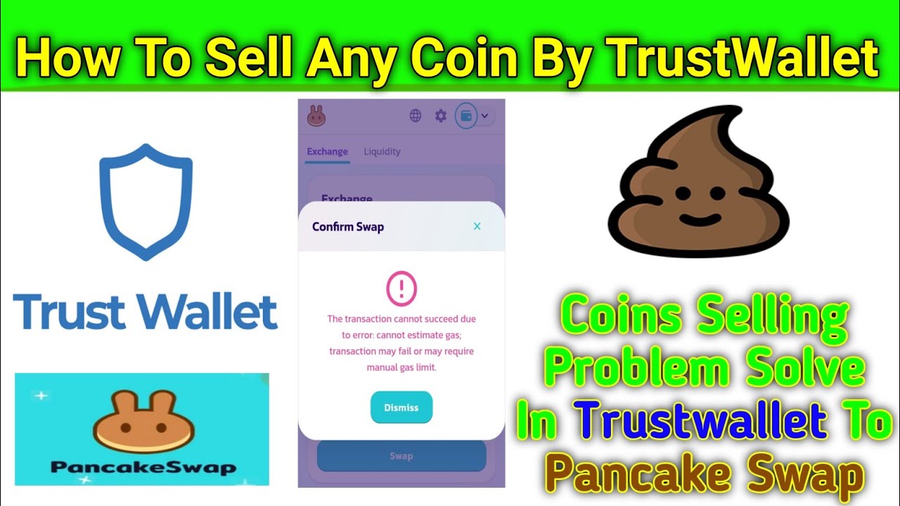 How To Sell Any Coin In Trustwallet | Trsut wallet Coin Selling Problem Solve| 