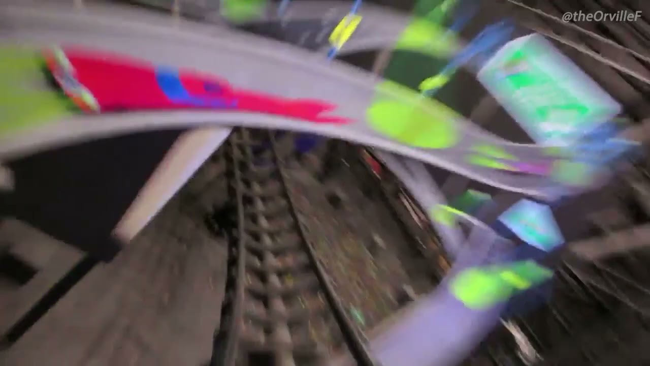 Muppets Rock 'n' Roller Coaster synced with Song 2 by Blur