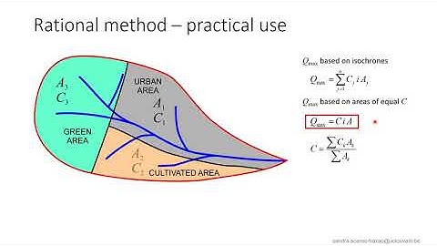 LGCIV2051 HY7 - Rational method