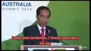 Kualitas Bahasa Inggris Presiden Jokowi