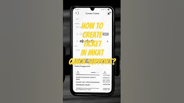 How to Create a Ticket in MKAT Quick Support App | Step-by-Step Guide