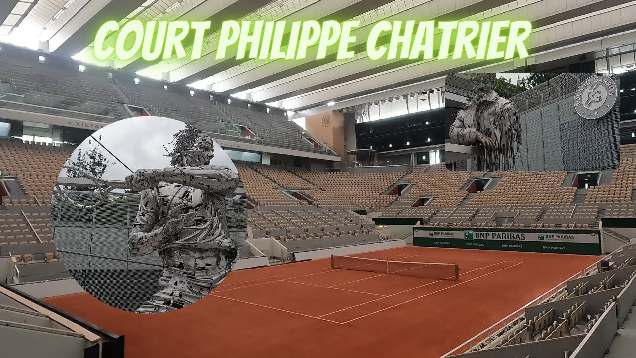 Visite guidée du stade ROLAND GARROS 2022