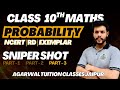 Class 10 PROBABILITY ONE SHOT🔥| Class 10 Maths Chapter 14 | Part 3 | Nimit Agarwal