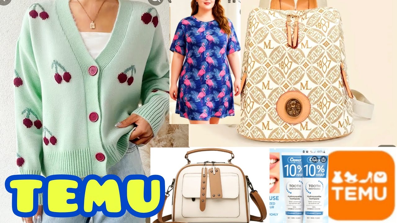РОЗПАКОВКА TEMU👜👕🪥Класна СУМКА,Гарний РЮКЗАК,Якісний ОДЯГ#розпаковказtemu#temu#одягзtemu#сумкизtemu