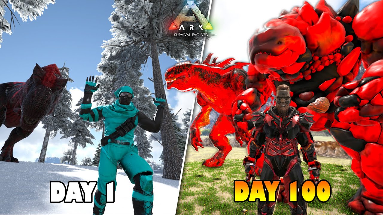 100 Hari Aku Di ARK ETERNAL