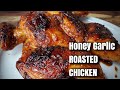 Honey garlic ROASTED CHICKEN| Moist roasted chicken recipe