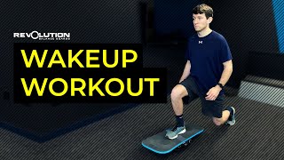 Wake-up Workout - Revolution FIT Balance Board