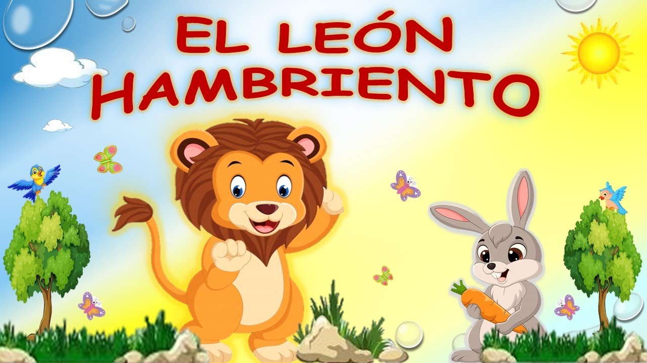 El LEÓN 🦁 HAMBRIENTO 😱🤔[Cuento Infantil]-👦👧2020 - YouTube