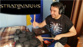 Stratovarius - United (Drum cover Yamaha DD75)