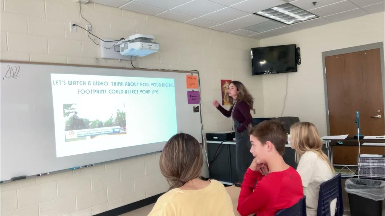 Practicum 2 Digital Footprint Lesson YouTube