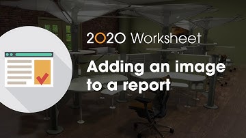 2020 Worksheet Tip: Adding an image to a report