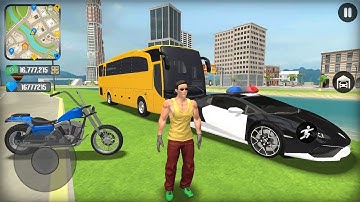 Public Transport Bus & Ambulance Driving in Open World Game - Go to Town 6 - Android Gameplay