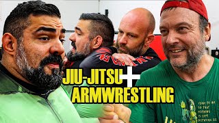 Jiu-Jitsu meets Arm Wrestling: Featuring Devon “No Limits” Larratt and James “300” Foster