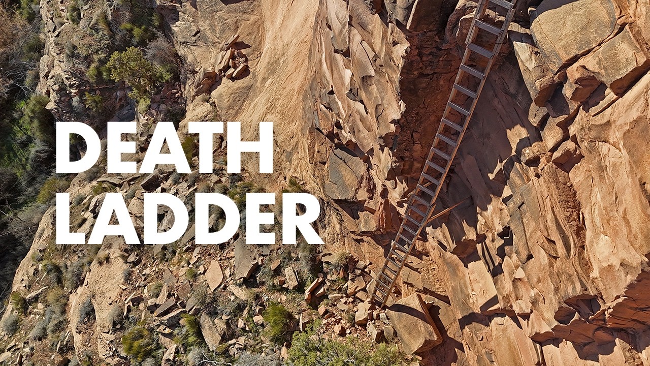 Exploring Moab’s SUPER Dangerous Ladder to Nowhere