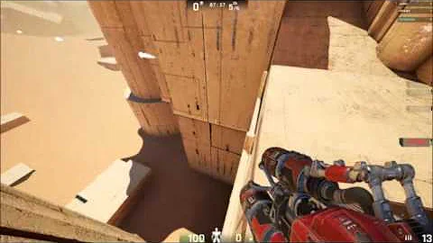 Unreal Tournament 4: New Map Sand with a Glitch/Hiding Place