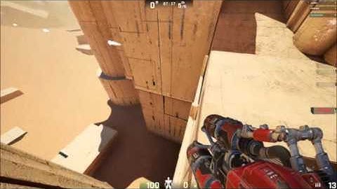 Unreal Tournament 4: New Map Sand with a Glitch/Hiding Place