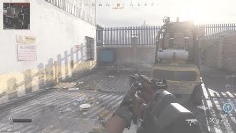 Modern Warfare - Sprint bug