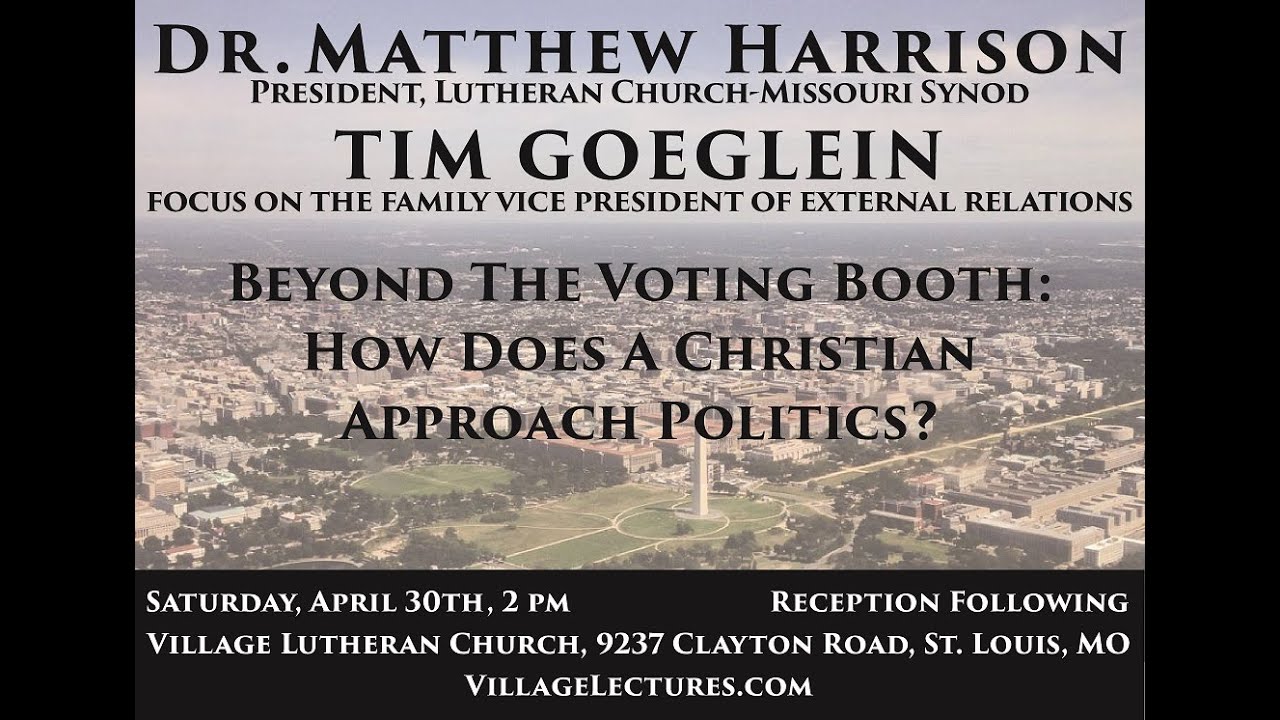 Tim Goeglein - Village Lectures 30 APR 2016