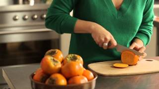 How to cut and store persimmons with Poh Ling Yeow