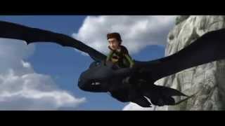 Video thumbnail of "How To Train Your Dragon-Zero Gravity-Hiccup and Toothless Tribute"
