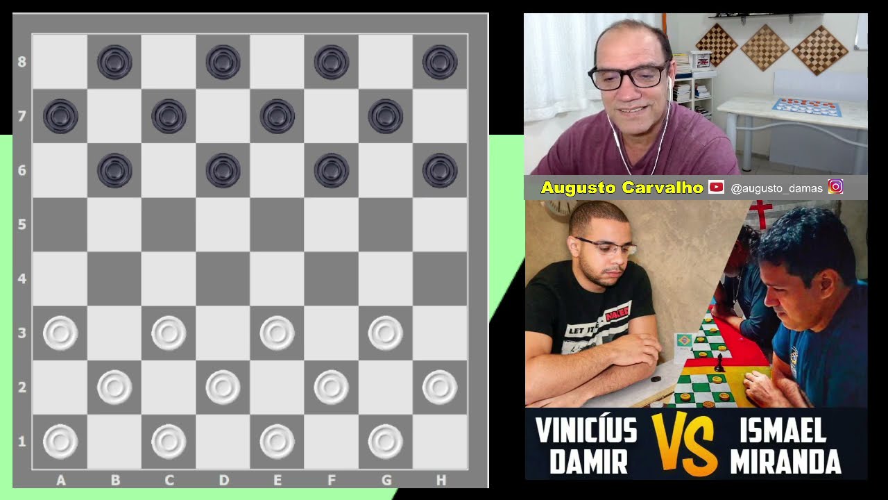 Vinicius Damir vs Sergey Beloshev partida no playok 