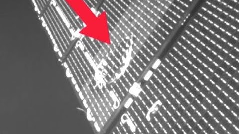 Space Particle Slams Into Satellite, Damages Solar Array | Video