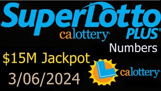 California SuperLotto Plus Winning Numbers 6 March 2024.CA Super Lotto Plus Drawing Result Wednesday