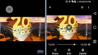 20Th Century Fox Logo 2008 & 2008 Side By Side, Comparison Even 20Th Century Studios 2020