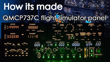 How its made in a garage? QMCP737C panel for Xplane11 and PMDG 737