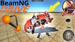 Araba Parçalama Simulator | BeamNG Drive Türkçe | İlk İzlenim