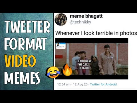 How to make twitter meme videos, How To Make Twitter Format Memes, On  Android