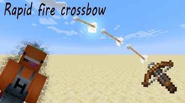 How to make rapid fire crossbow | Under one minute