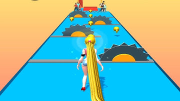 Hair Rush 👱‍♀️✂️💄 All Levels Gameplay Android,ios Levels 39-40