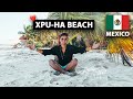 The Best Beach near Playa Del Carmen Mexico (Xpu Ha Beach)