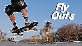 Learn to Fly Out over Coping on a Skateboard at Concrete Waves Newquay