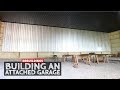 How to Build a Garage Addition 27: Installing Galvanized Wall Steel