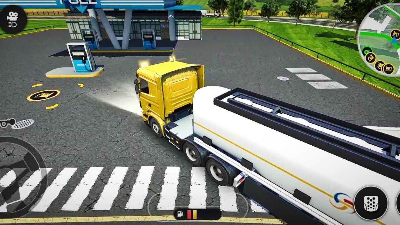 Oil Tanker Transporter Truck Simulator game in RTF RIDER 1.m gaming