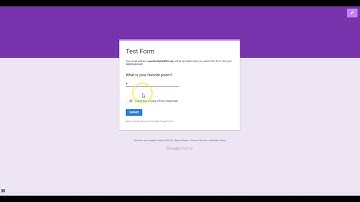 Paragraph Questions in Google Forms