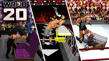 WR3D 20 by HHH- New Match Types, Weapons and More! (Stretcher, Casket Match...)