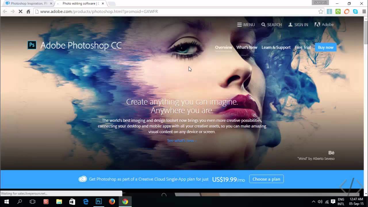 Photoshop CC Tutorial 2015 E01 - Basic Introduction - YouTube