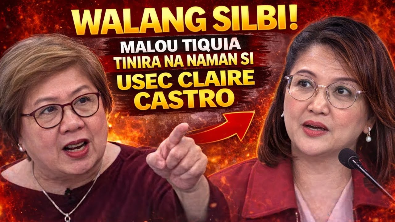 WALANG SILBI! MALOU TIQUIA TINIRA NA NAMAN SI USEC CLAIRE CASTRO