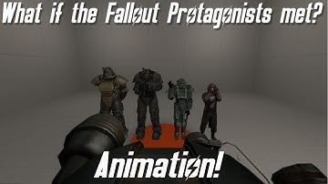 What if the Fallout Protagonists met? | Fallout animation