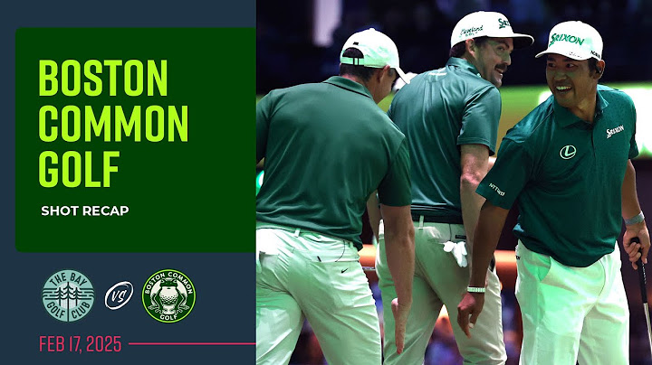 Boston Common Golf | Match 8 | Shot Recap