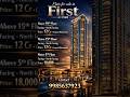 🏡 Ultra Luxury Flats for Sale in First by DSR | North Facing | ₹12 Cr+ | High-Rise Living💫#shorts