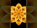 Golden Flower Expansion | Sacred Geometry Visualizer 140 BPM | Creative Bloom