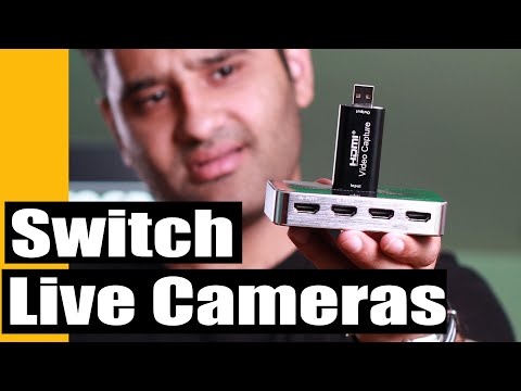 How to switch between cameras for live streaming