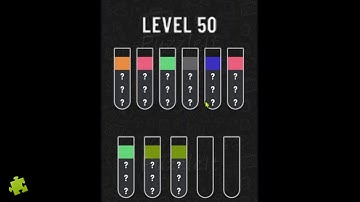 Water Sort Puzzle - Level 50 | Color Puzzle Game Solution