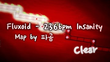 [ ADOFAI ] Fluxoid - 236bpm Insanity (Map by 파곰) | Clear